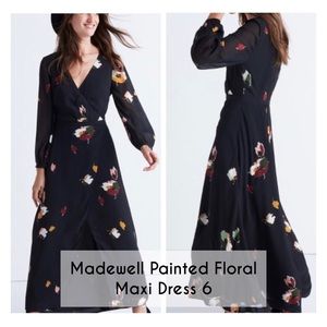 🌻SALE madewell • painted floral maxi